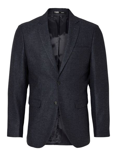 Selected FISCHGRÄTMUSTER BLAZER, Navy Blazer, highres - 16090347_NavyBlazer_1041183_001.jpg