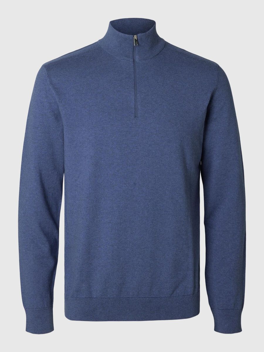 Selected HALV GLIDELÅS STRIKKET PULLOVER, Oceana, highres - 16074687_Oceana_779218_001.jpg