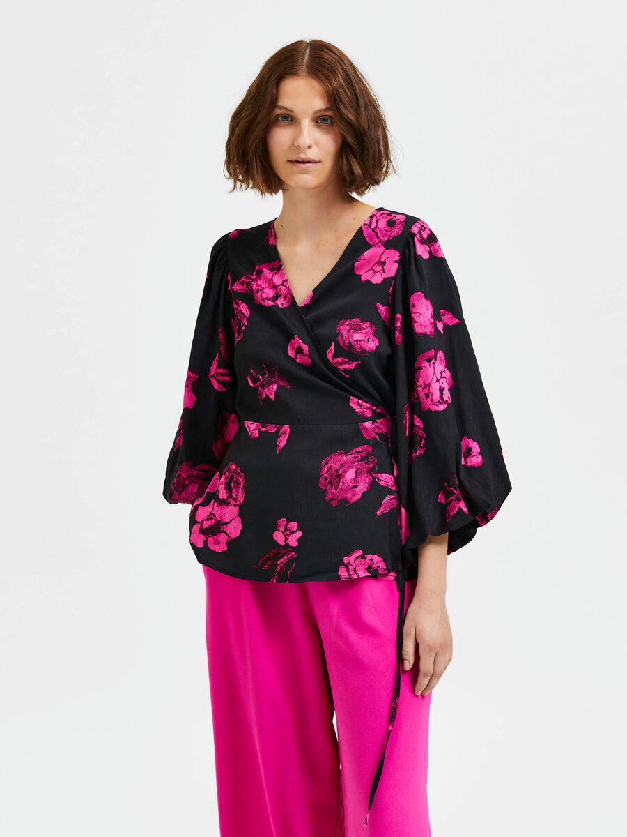 Selected FLORAL TOP, Black, highres - 16087584_Black_982531_003.jpg