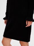 Selected KNITTED MINI DRESS, Black, highres - 16091343_Black_006.jpg