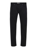 Selected 172 SVART SLIM FIT-JEANS, Black Denim, highres - 16090492_BlackDenim_001.jpg