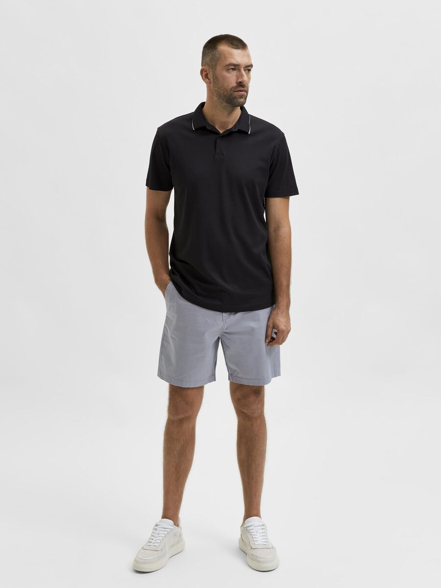 Short sleeved coolmax® polo shirt | Selected