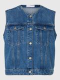 Selected JEANSOWA KAMIZELKA, Medium Blue Denim, highres - 16096710_MediumBlueDenim_001.jpg