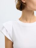 Selected BOMULDSFLÆSET T-SHIRT, Bright White, highres - 16089829_BrightWhite_006.jpg