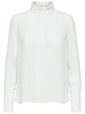 Selected ÅTERVUNNEN POLYESTER - LÅNGÄRMAD BLUS, Creme, highres - 16063764_Creme_001.jpg