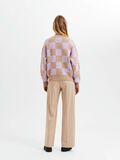 Selected CHECKED JUMPER, Warm Taupe, highres - 16088415_WarmTaupe_1019641_004.jpg