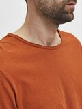 Selected CREW NECK T-SHIRT, Bombay Brown, highres - 16071775_BombayBrown_006.jpg