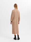 Selected RIBBED KNITTED MAXI DRESS, Warm Taupe, highres - 16086338_WarmTaupe_004.jpg