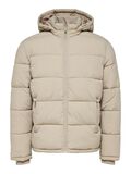 Selected HOODED PUFFER JACKET, Pure Cashmere, highres - 16089957_PureCashmere_001.jpg