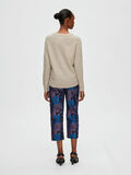 Selected PETITE KNITTED PULLOVER, Birch, highres - 16082174_Birch_988440_004.jpg