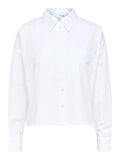 Selected CORTE CROPPED CAMISA, Bright White, highres - 16085541_BrightWhite_001.jpg