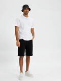 Selected KOMFORTABEL STRETCH SHORTS, Black Denim, highres - 16083155_BlackDenim_008.jpg