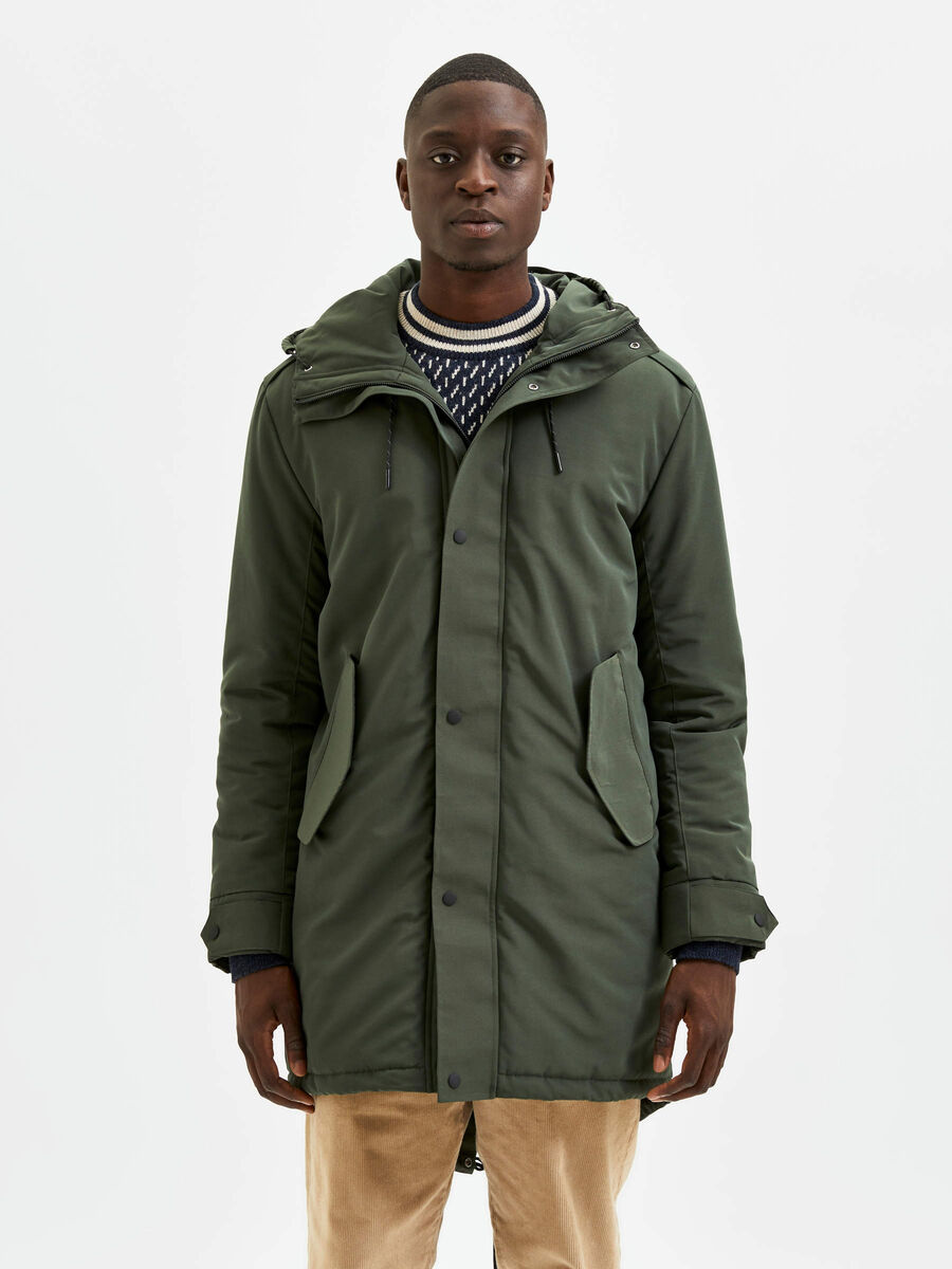 Selected LANGER KAPUZENPARKA MIT HOHEM KRAGEN JACKE, Climbing Ivy, highres - 16079399_ClimbingIvy_003.jpg