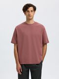 Selected CAMISETA MANGAS CORTAS DE CORTE HOLGADO CAMISETA, Rose Brown, highres - 16094143_RoseBrown_003.jpg