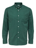 Selected ORGANIC COTTON OXFORD SHIRT, Sycamore, highres - 16077359_Sycamore_001.jpg