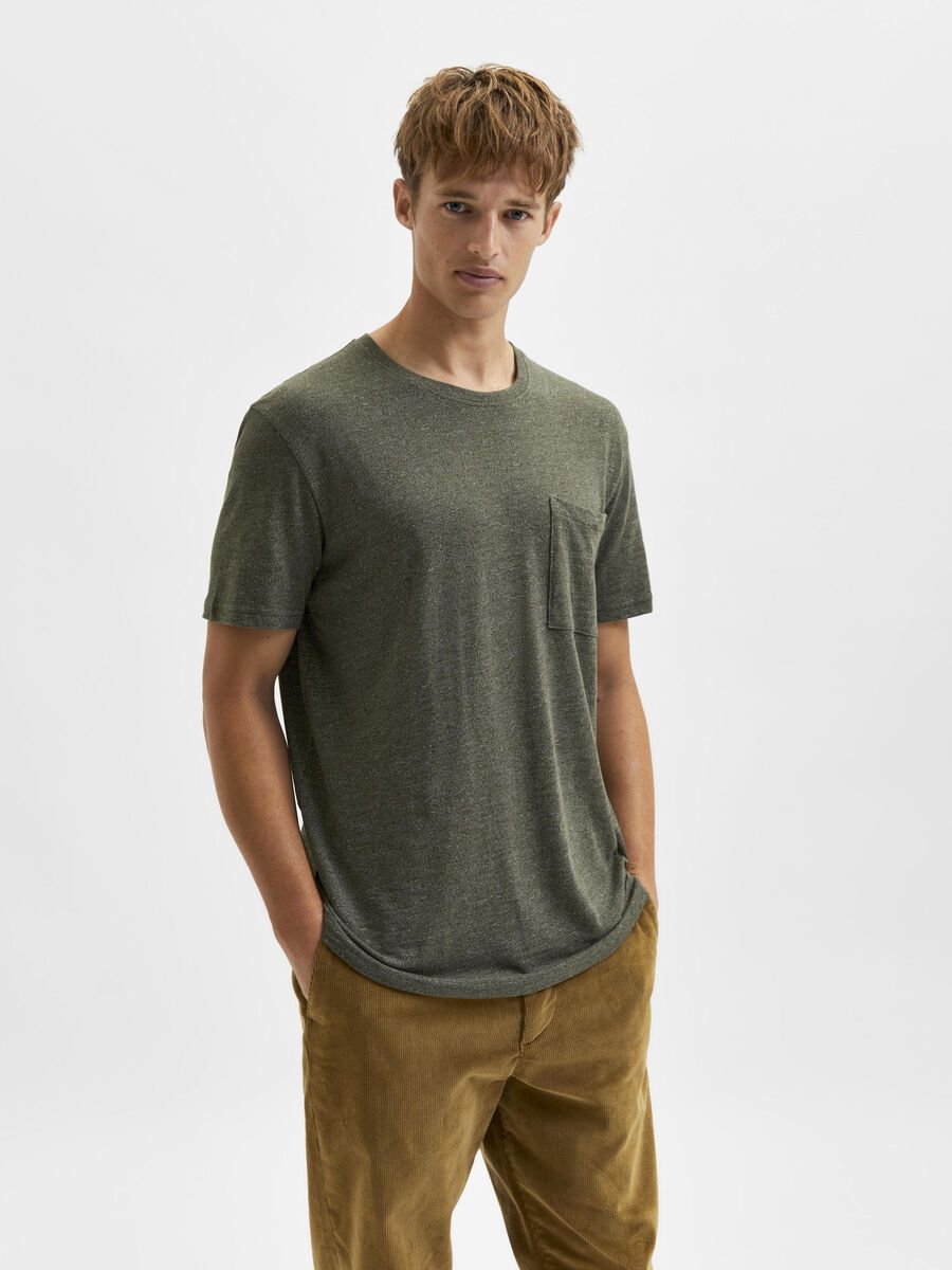 Selected SHORT SLEEVED T-SHIRT, Forest Night, highres - 16081245_ForestNight_003.jpg
