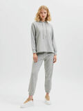 Selected PETITE DE PUNTO CON CAPUCHA SUDADERA CON CAPUCHA, Light Grey Melange, highres - 16082450_LightGreyMelange_005.jpg