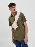 Selected ZIP-UP POLO SHIRT, Martini Olive, highres - 16086029_MartiniOlive_008.jpg