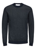 Selected LANGERMET STRIKKET PULLOVER, Sky Captain, highres - 16082065_SkyCaptain_892720_001.jpg