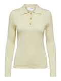Selected LONG SLEEVED KNITTED PULLOVER, Double Cream, highres - 16082428_DoubleCream_908057_001.jpg