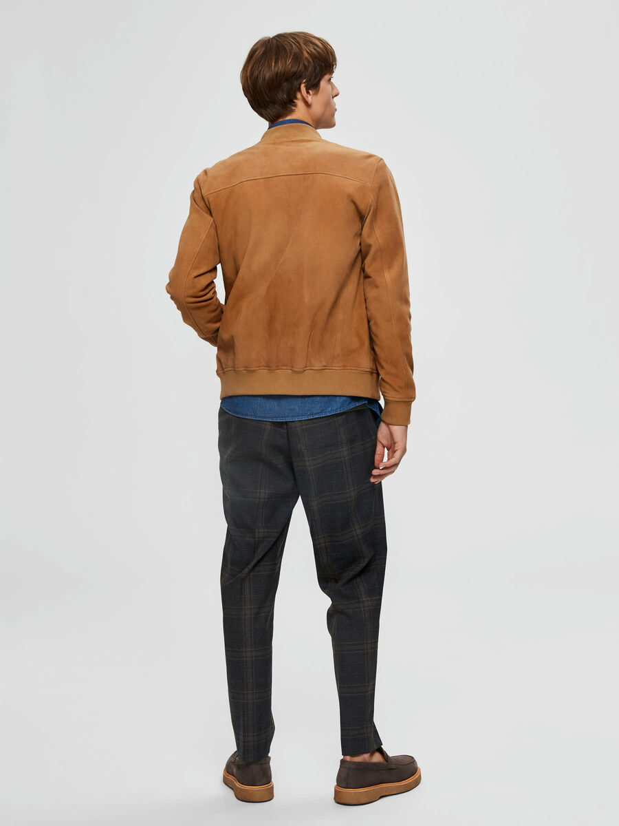 Selected SUEDE - LEATHER JACKET, Dijon, highres - 16065843_Dijon_004.jpg