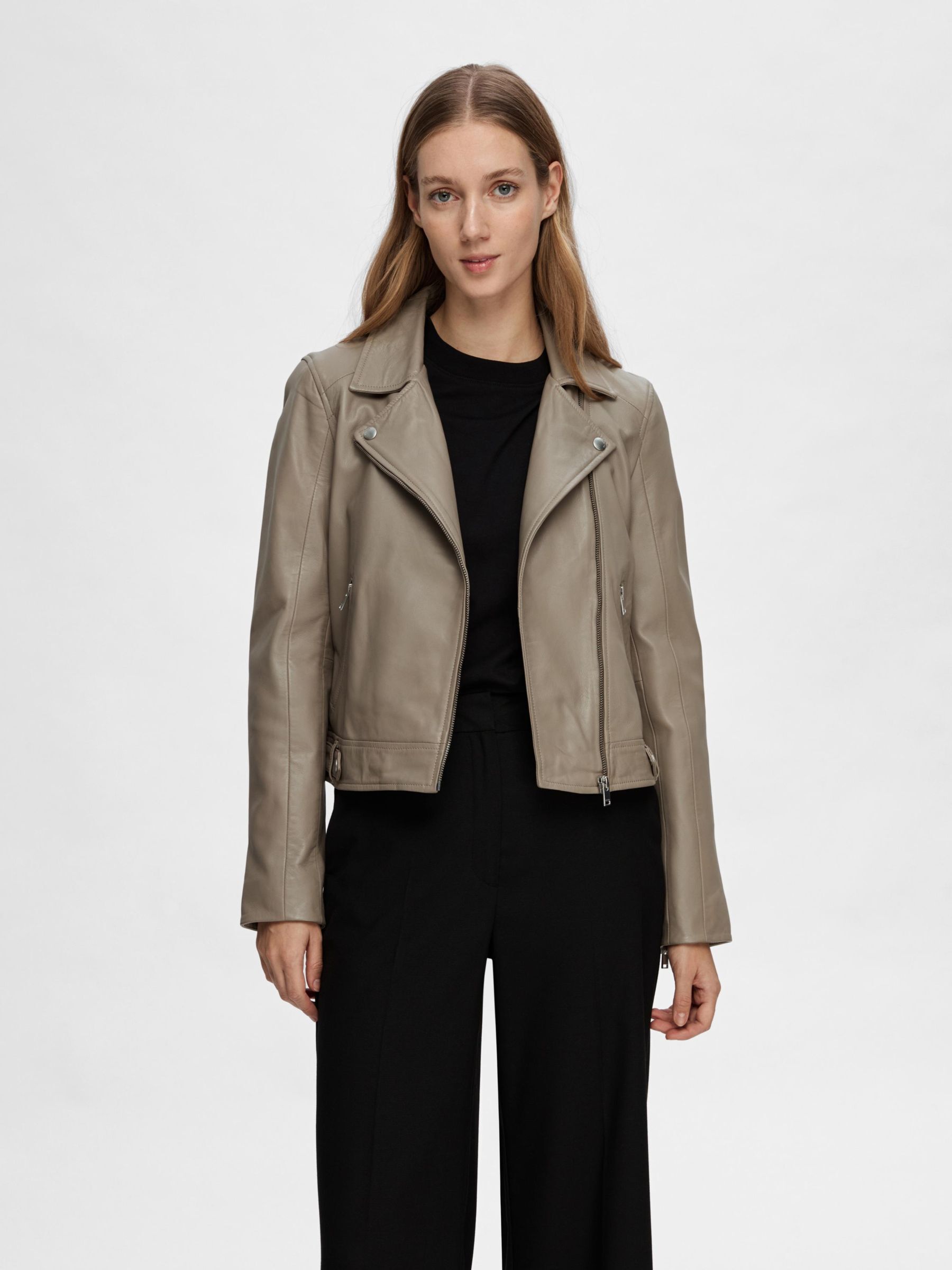 Selected femme hotsell leather jacket