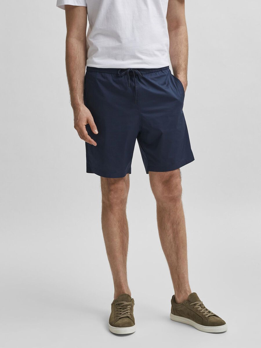 Selected STRETCH DRAWSTRING SHORTS, Sky Captain, highres - 16078988_SkyCaptain_003.jpg