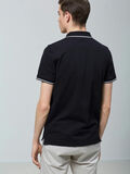 Selected CLASSIC - POLO SHIRT, Caviar, highres - 16047998_Caviar_004.jpg