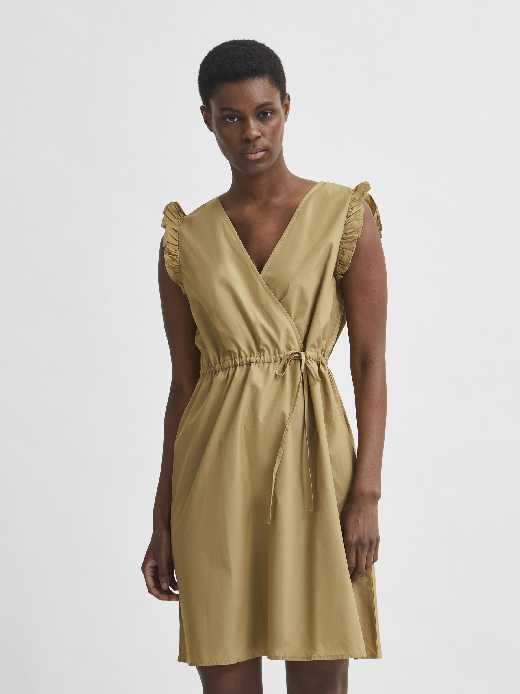 Organic hotsell wrap dress
