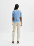 Selected RIBBED KNITTED TOP, Blue Bell, highres - 16082425_BlueBell_004.jpg