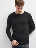 Selected MANCHES LONGUES PULLOVER, Black, highres - 16079774_Black_008.jpg
