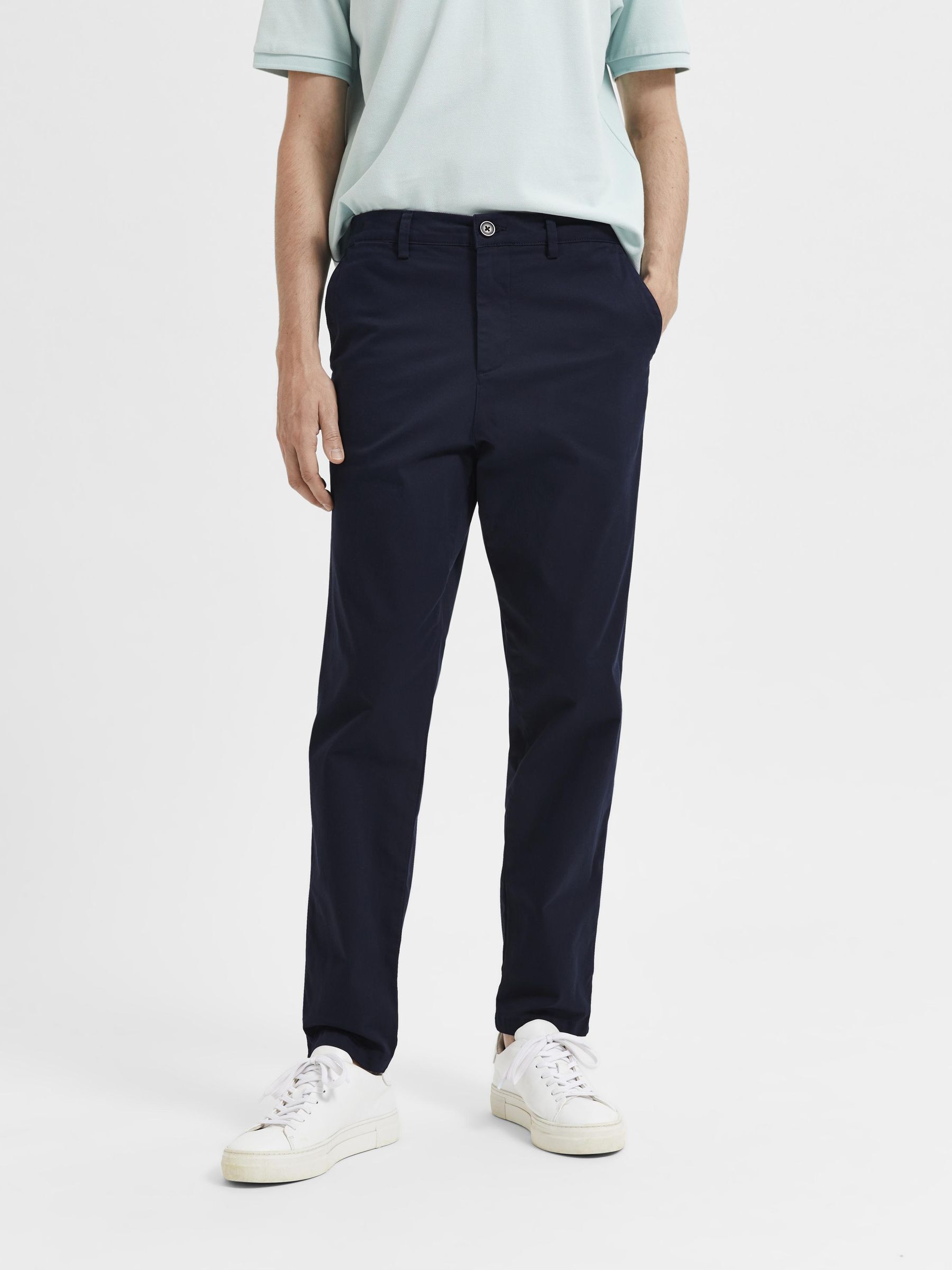 Selected chinos on sale