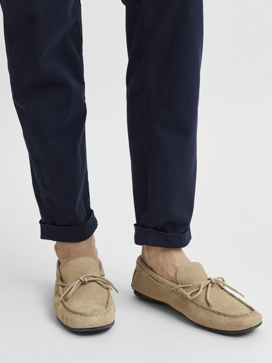 Selected SUEDE LOAFERS, Sand, highres - 16066538_Sand_003.jpg