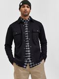 Selected CLASSIC OVERSHIRT, Black, highres - 16085115_Black_008.jpg