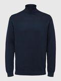 Selected LANGÆRMET RULLEKRAVE PULLOVER, Navy Blazer, highres - 16074684_NavyBlazer_779199_001.jpg