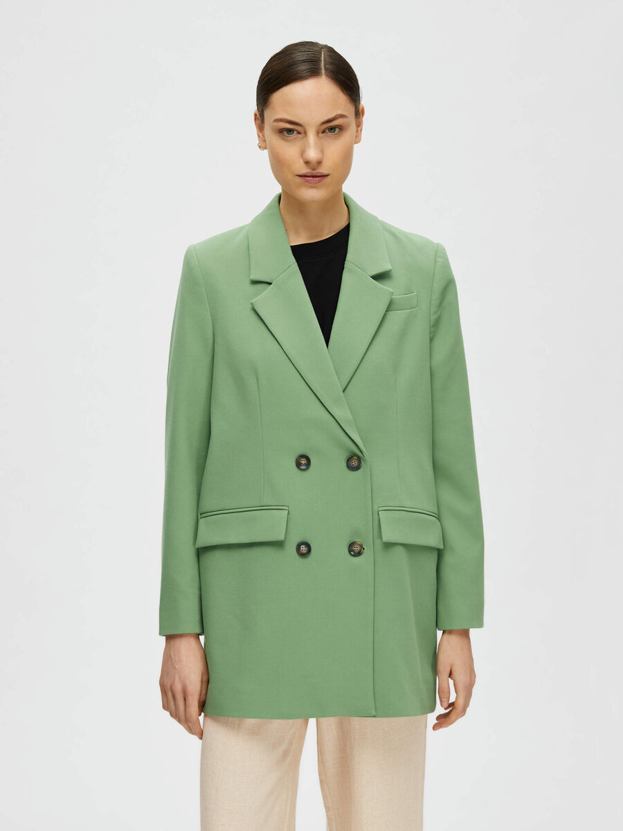 Selected STRUKTURERT BLAZER, Loden Frost, highres - 16087543_LodenFrost_003.jpg