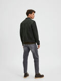 Selected SUEDE BOMBER JACKET, Peat, highres - 16085746_Peat_004.jpg