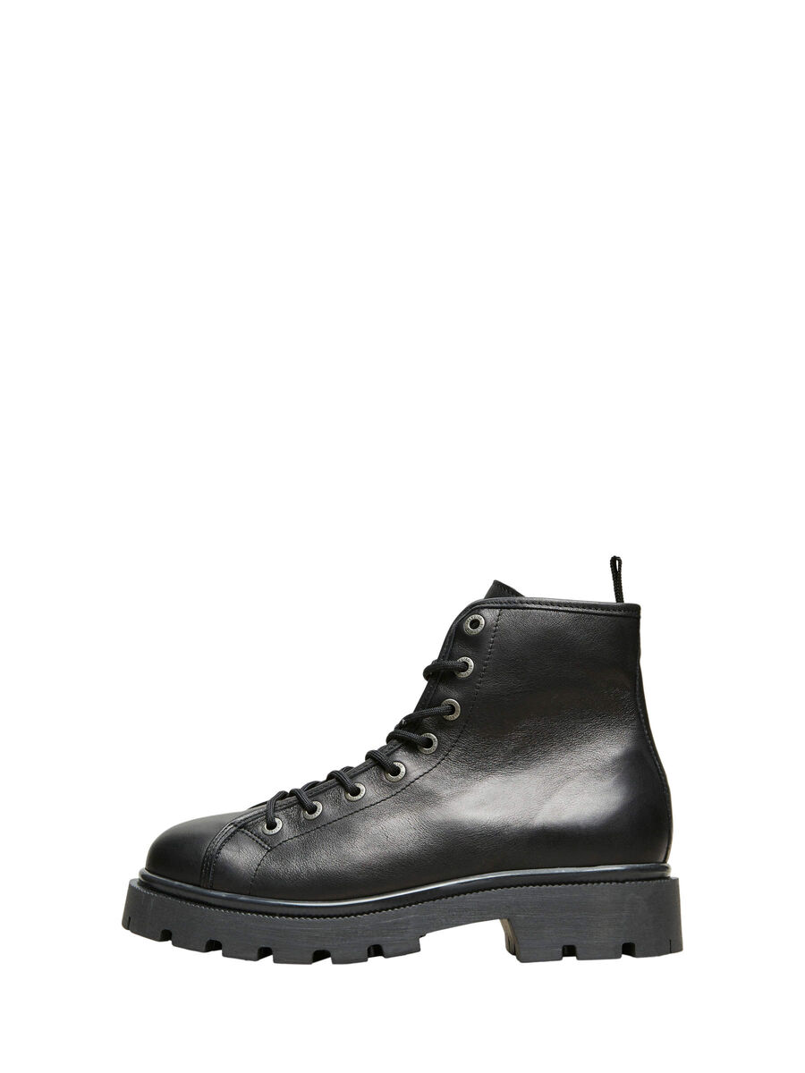 Selected DE PIEL - BOTAS, Black, highres - 16075919_Black_001.jpg