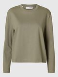 Selected LONG-SLEEVED BOXY T-SHIRT, Vetiver, highres - 16092523_Vetiver_001.jpg