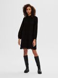 Selected LONG-SLEEVED SHIRT DRESS, Black, highres - 16092184_Black_005.jpg