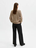 Selected RELAXED FIT STRIKKET PULLOVER, Tannin, highres - 16077846_Tannin_900651_004.jpg