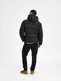 Selected PADDED PUFFER JACKET, Black, highres - 16084886_Black_004.jpg