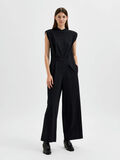 Selected SHORT SLEEVED JUMPSUIT, Black, highres - 16079627_Black_005.jpg