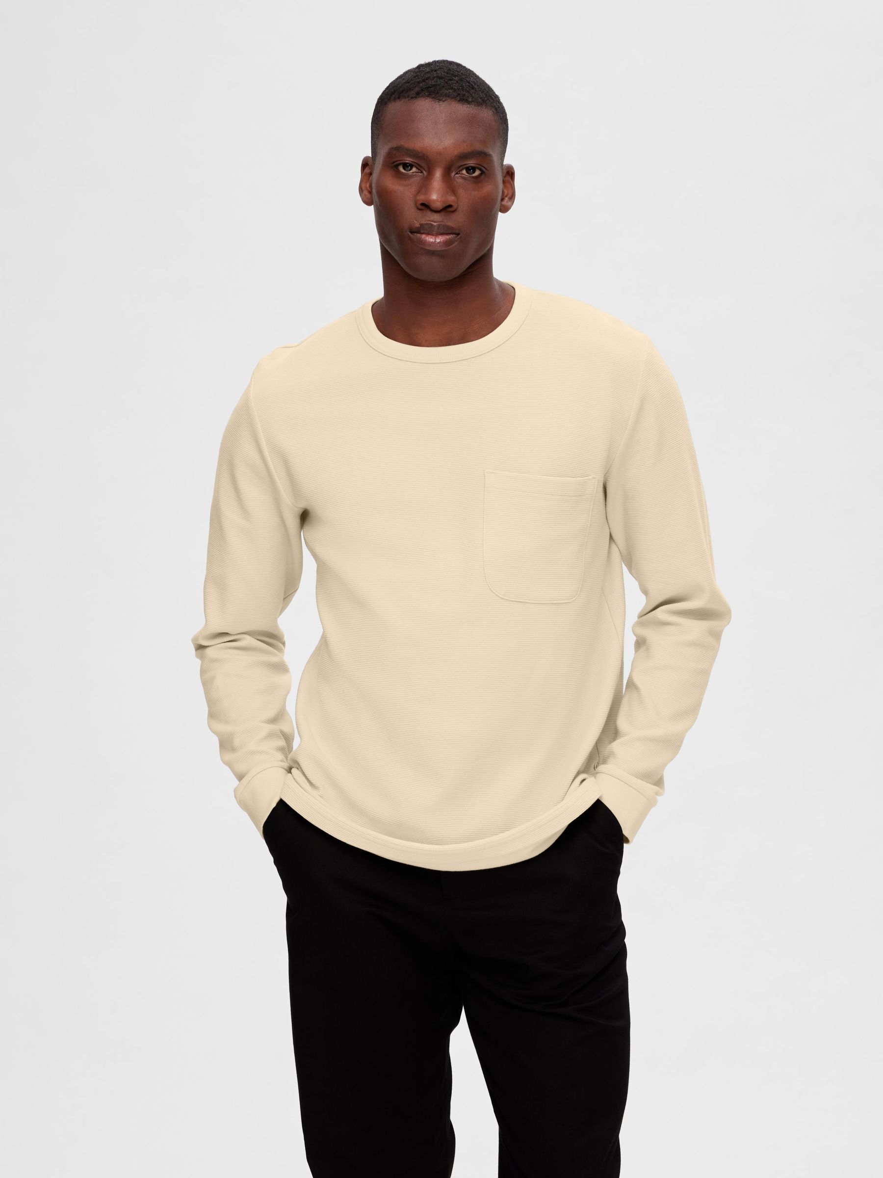 Selected homme hotsell indigo t shirt