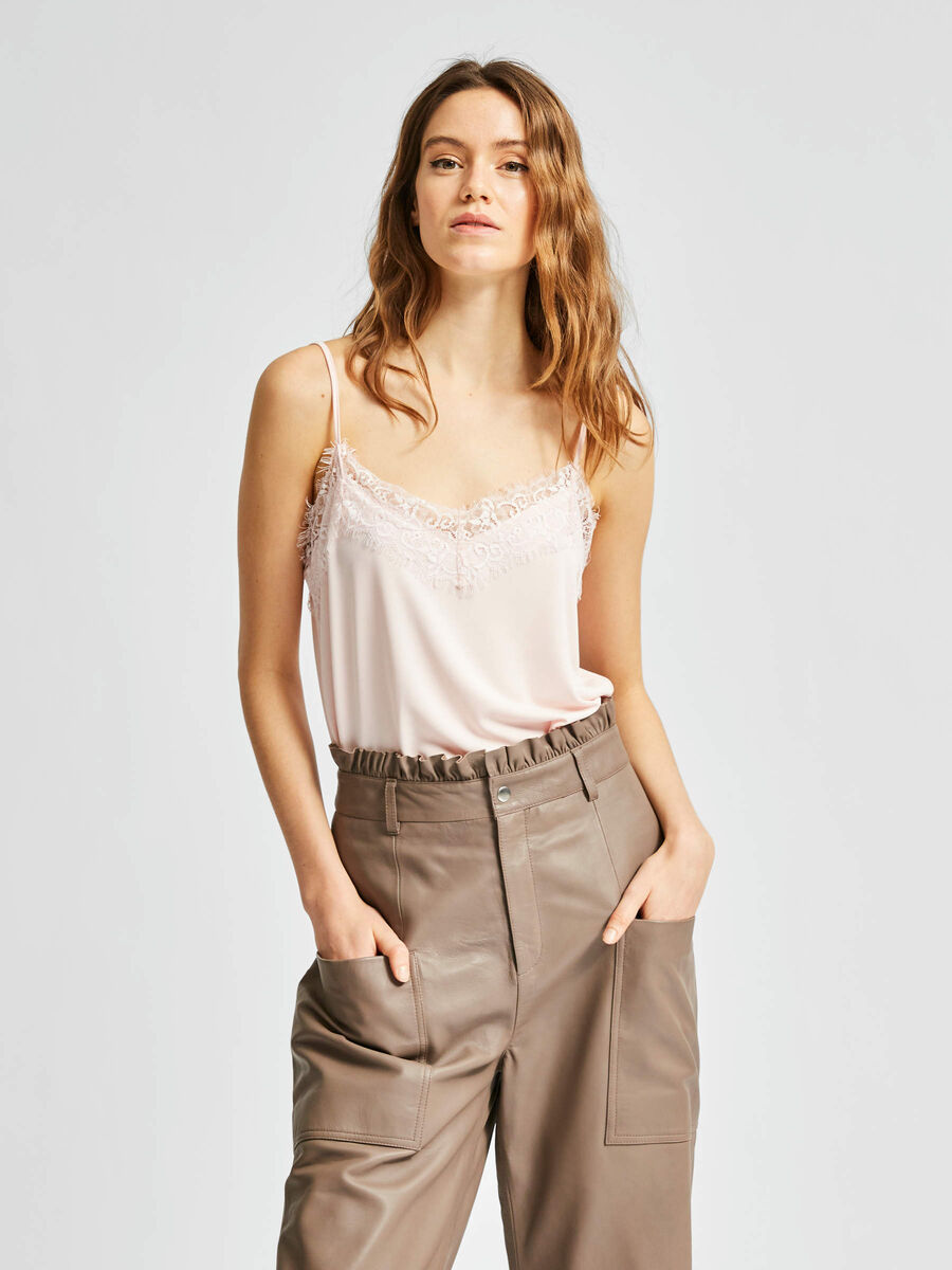 Selected BASIQUE - TOP À BRETELLES, Primrose Pink, highres - 16068445_PrimrosePink_003.jpg