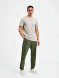 Selected COTTON T-SHIRT, Flint Gray, highres - 16077365_FlintGray_005.jpg
