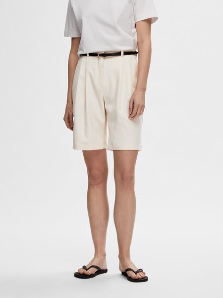 Selected HØY MIDJE SHORTS, Birch, highres - 16093786_Birch_1105207_003.jpg