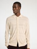 Selected 100% MERINO WOOL CARDIGAN, Oatmeal, highres - 16095639_Oatmeal_008.jpg