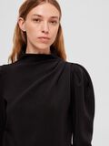 Selected DRAPED TOP, Black, highres - 16088133_Black_006.jpg