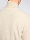 Selected LONG SLEEVED HALF-ZIP JUMPER, Oatmeal, highres - 16097087_Oatmeal_006.jpg